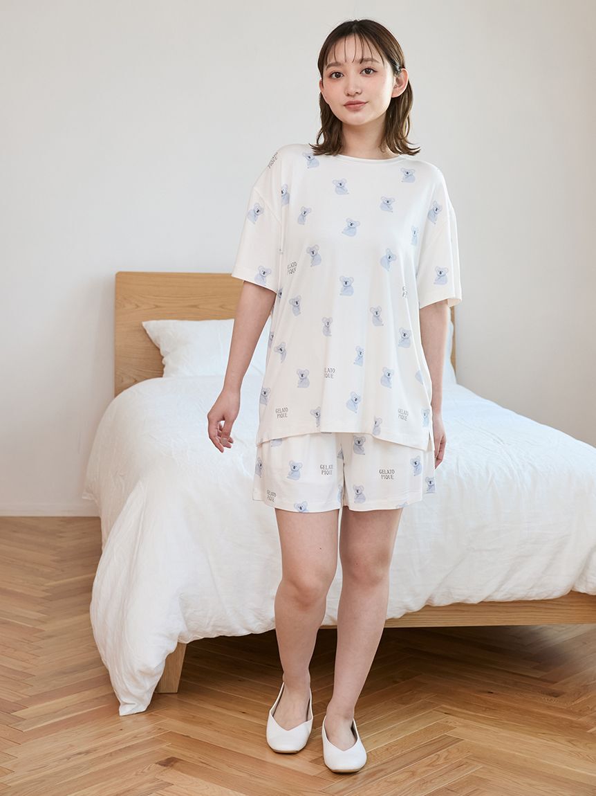 gelato pique「【接触冷感】コアラ柄ショートパンツ」|ルームウェア|