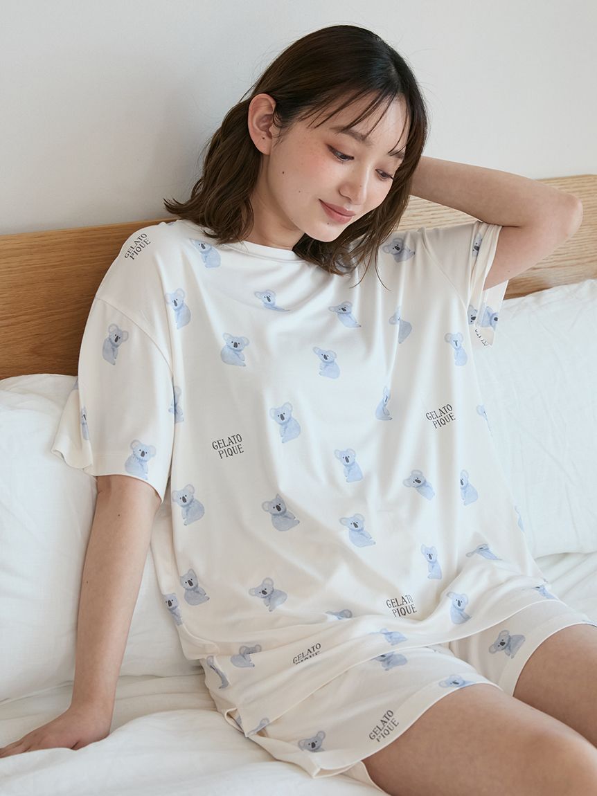 gelato pique「【接触冷感】コアラ柄ショートパンツ」|ルームウェア|