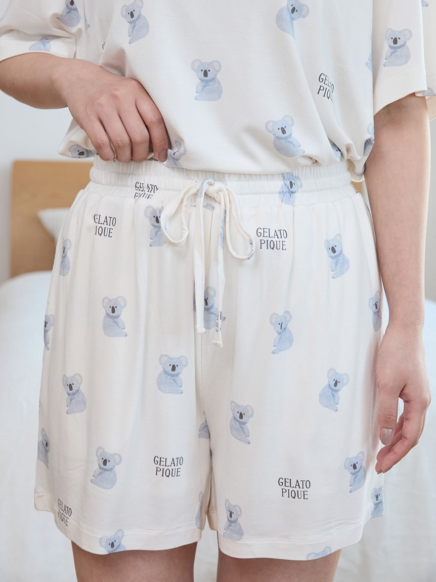 gelato pique「【接触冷感】コアラ柄ショートパンツ」|ルームウェア|