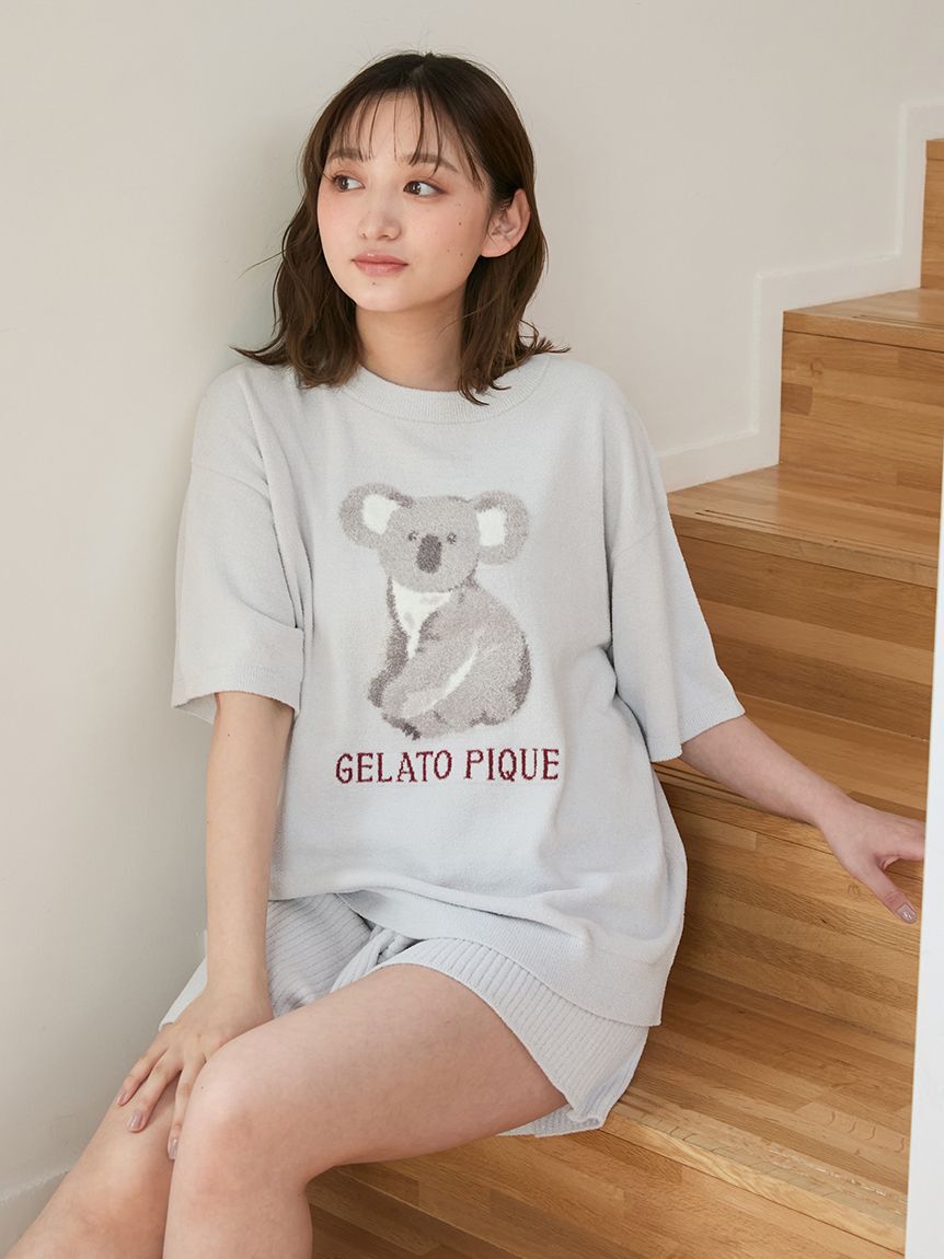 gelato pique「リブショートパンツ」|ルームウェア|