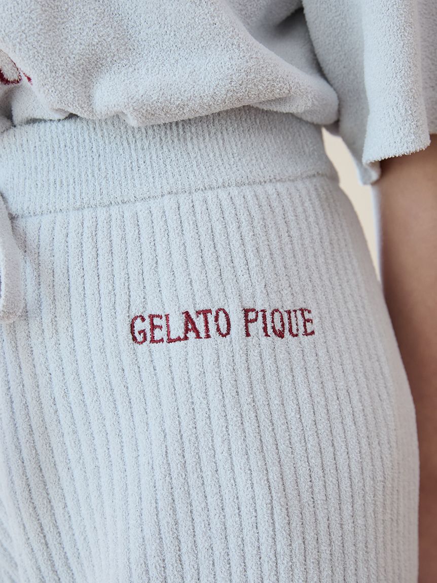 gelato pique「リブショートパンツ」|ルームウェア|