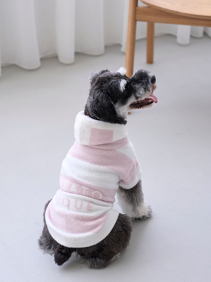  GELATO PIQUE CAT&DOG「【CAT&DOG】スムーズィーXLサイズ２ボーダーフーディー」|その他|