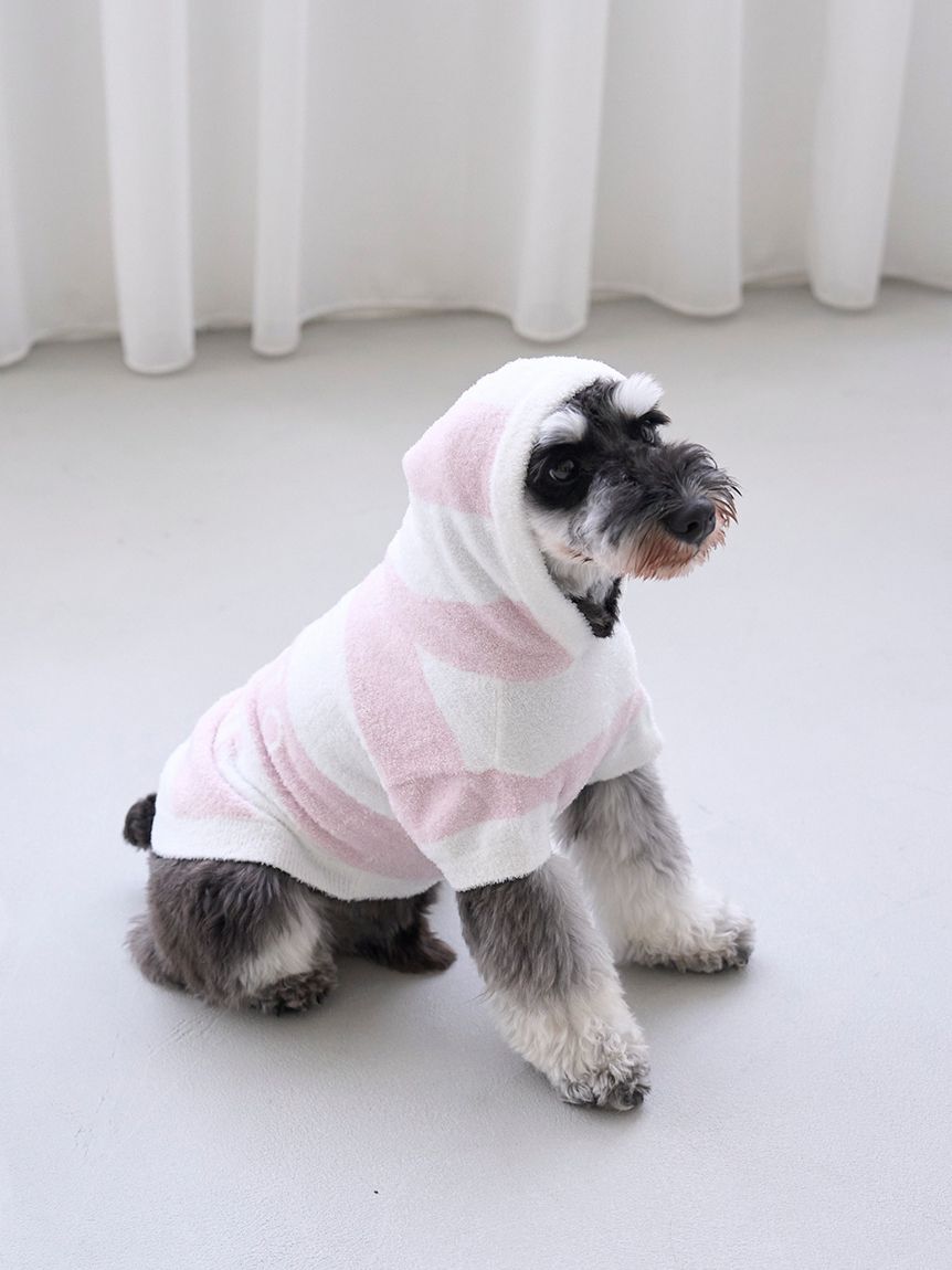  GELATO PIQUE CAT&DOG「【CAT&DOG】スムーズィーXLサイズ２ボーダーフーディー」|その他|