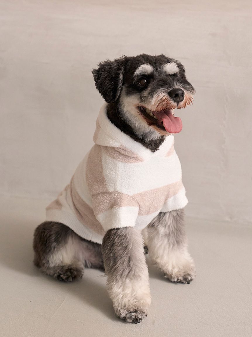  GELATO PIQUE CAT&DOG「【CAT&DOG】スムーズィーXLサイズ２ボーダーフーディー」|その他|