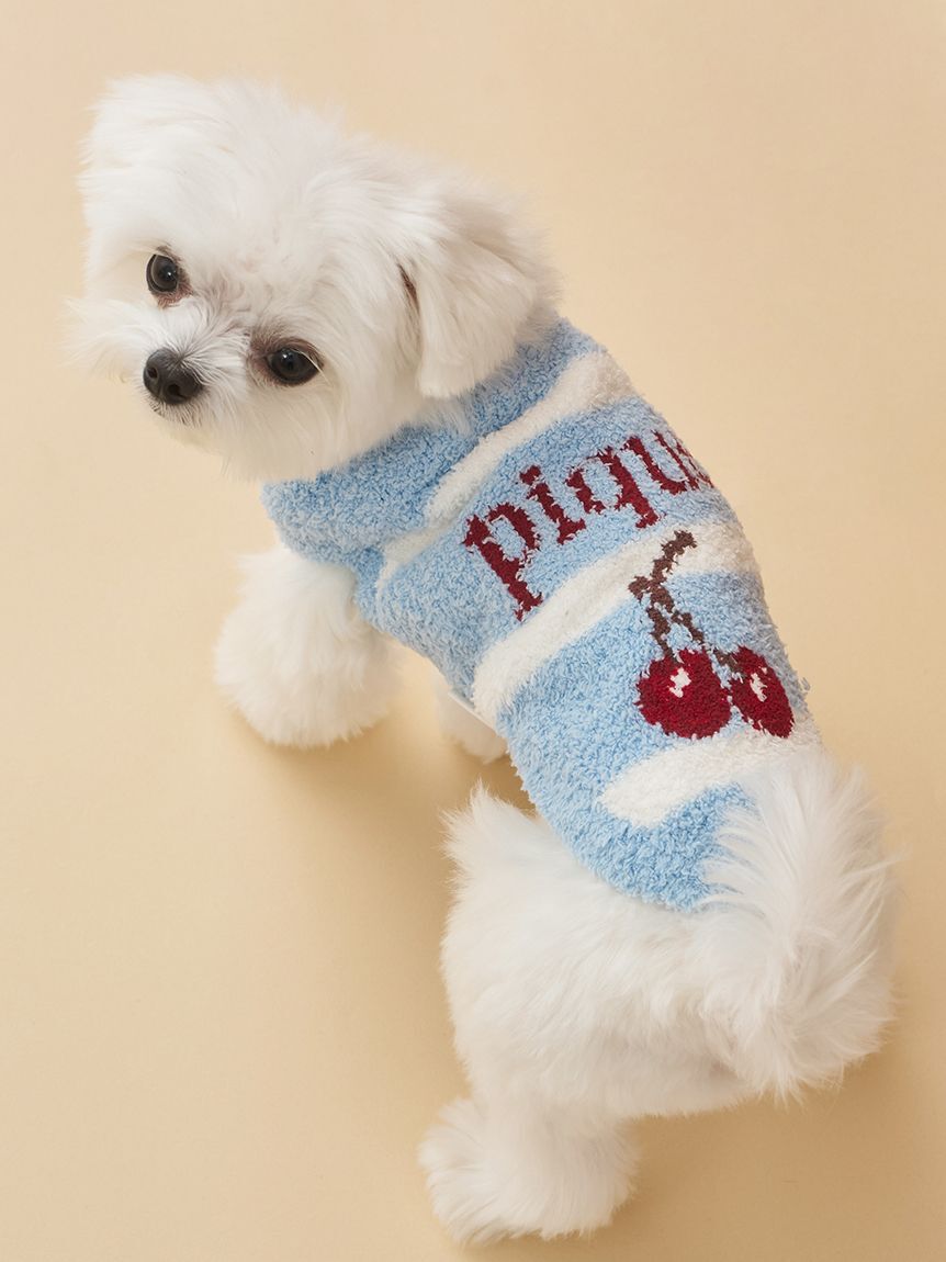  GELATO PIQUE CAT&DOG「【CAT&DOG】ベビモコチェリージャガードニット」|その他|BLU