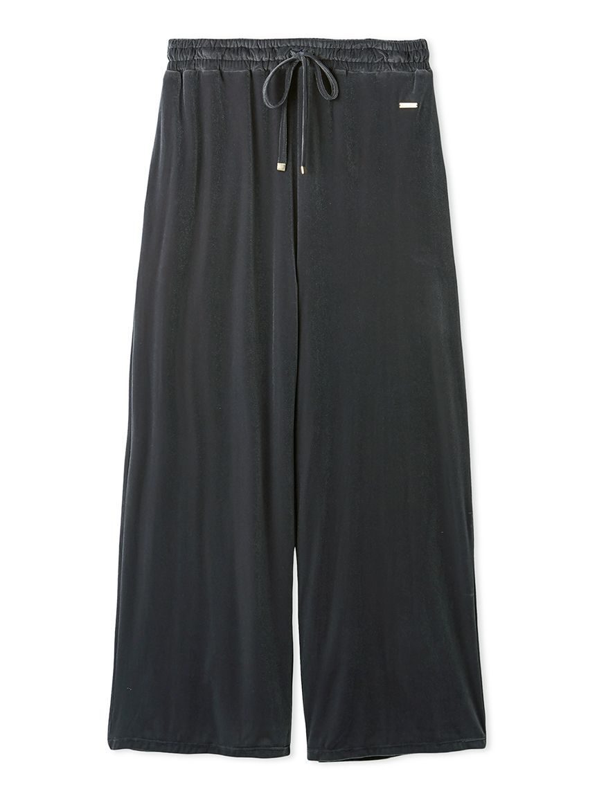 gelato pique「ベロアロングパンツ」|ルームウェア|