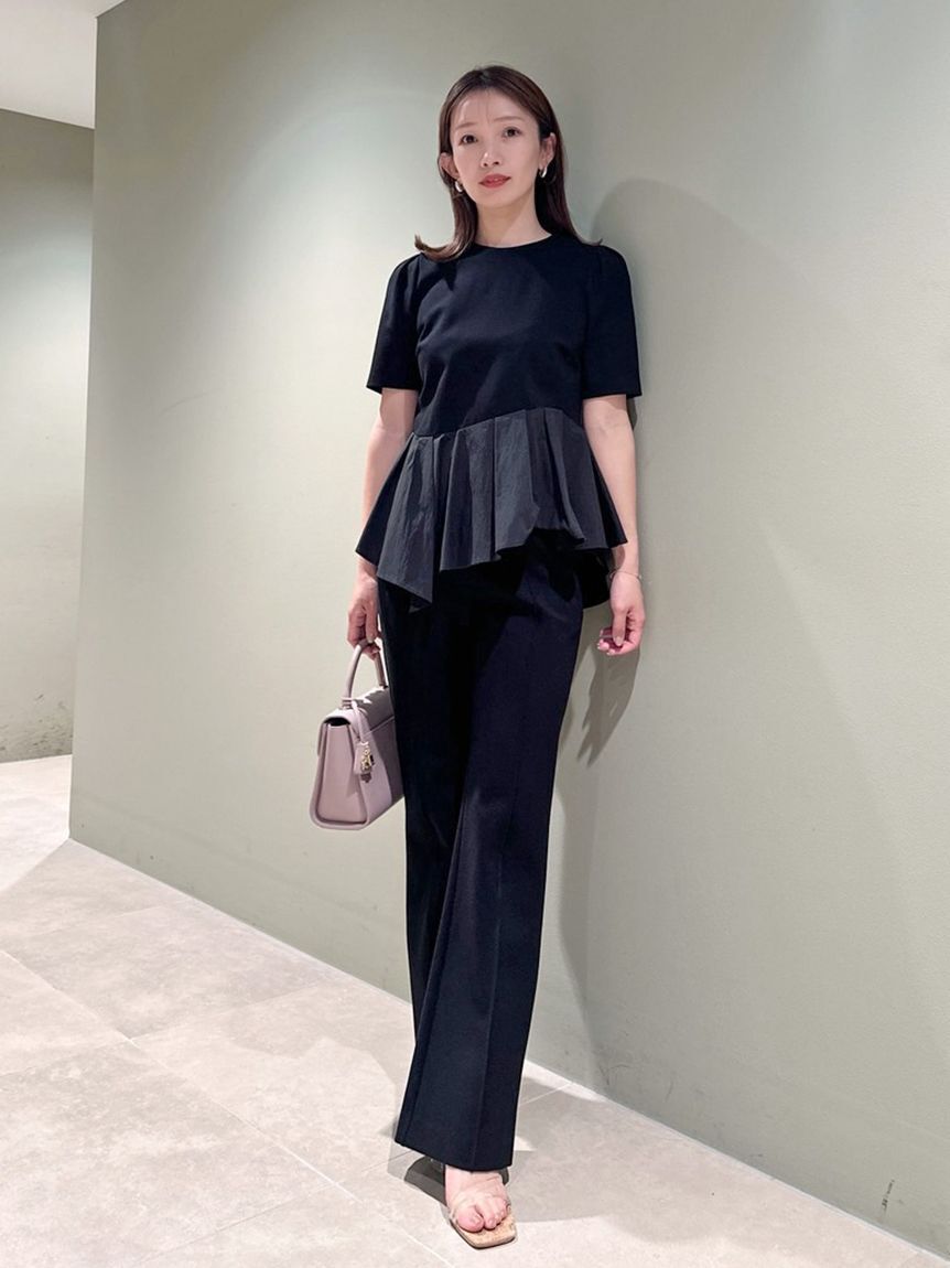 SNIDEL「ペプラムカットソー」|Tシャツ・カットソー|