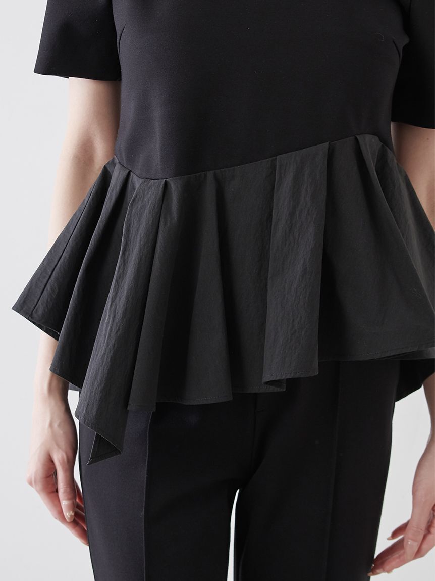 SNIDEL「ペプラムカットソー」|Tシャツ・カットソー|