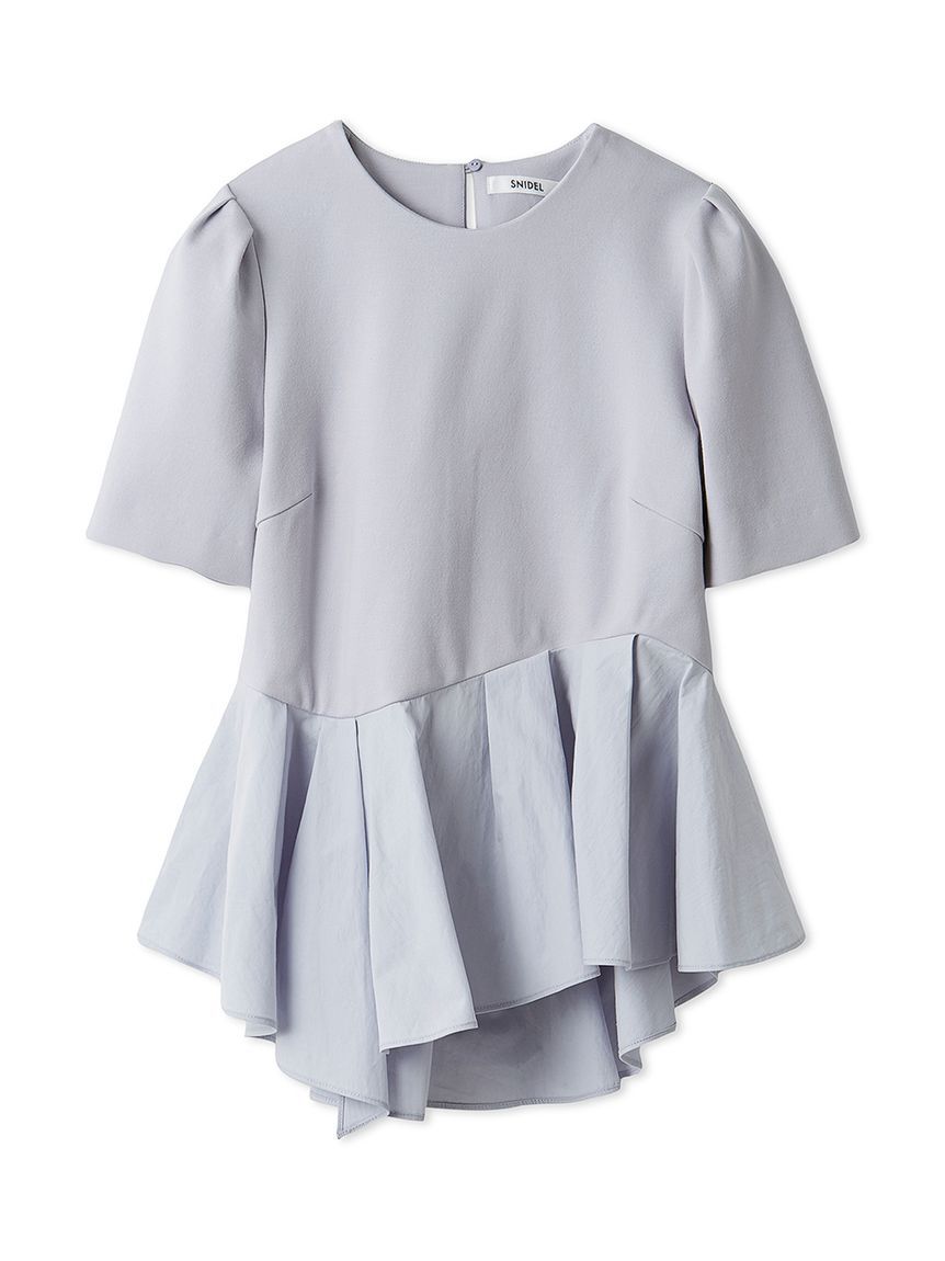 SNIDEL「ペプラムカットソー」|Tシャツ・カットソー|