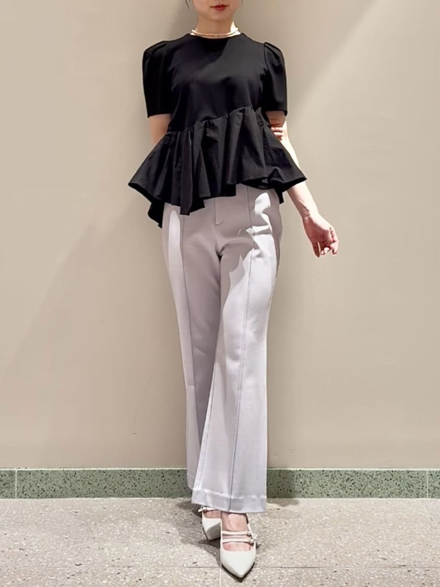 SNIDEL「ペプラムカットソー」|Tシャツ・カットソー|