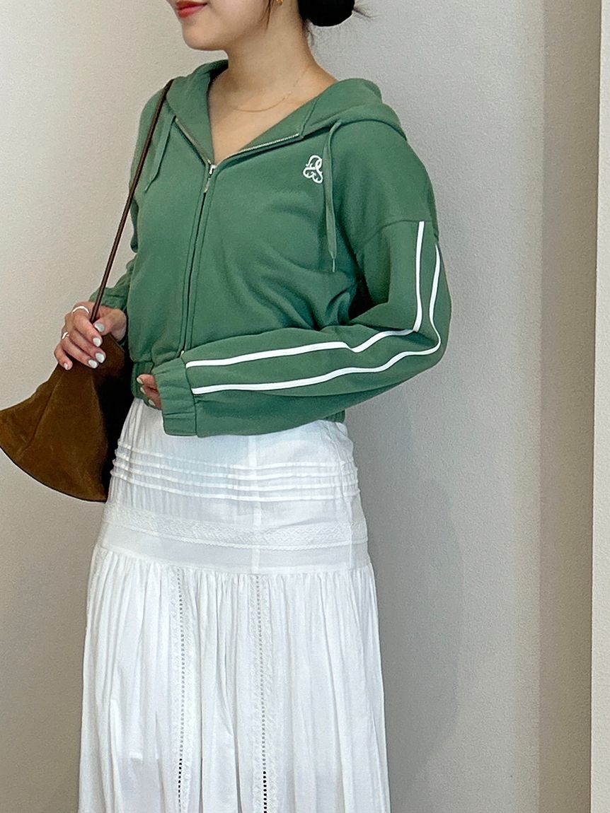 SNIDEL「コットンレーススカート」|スカート|