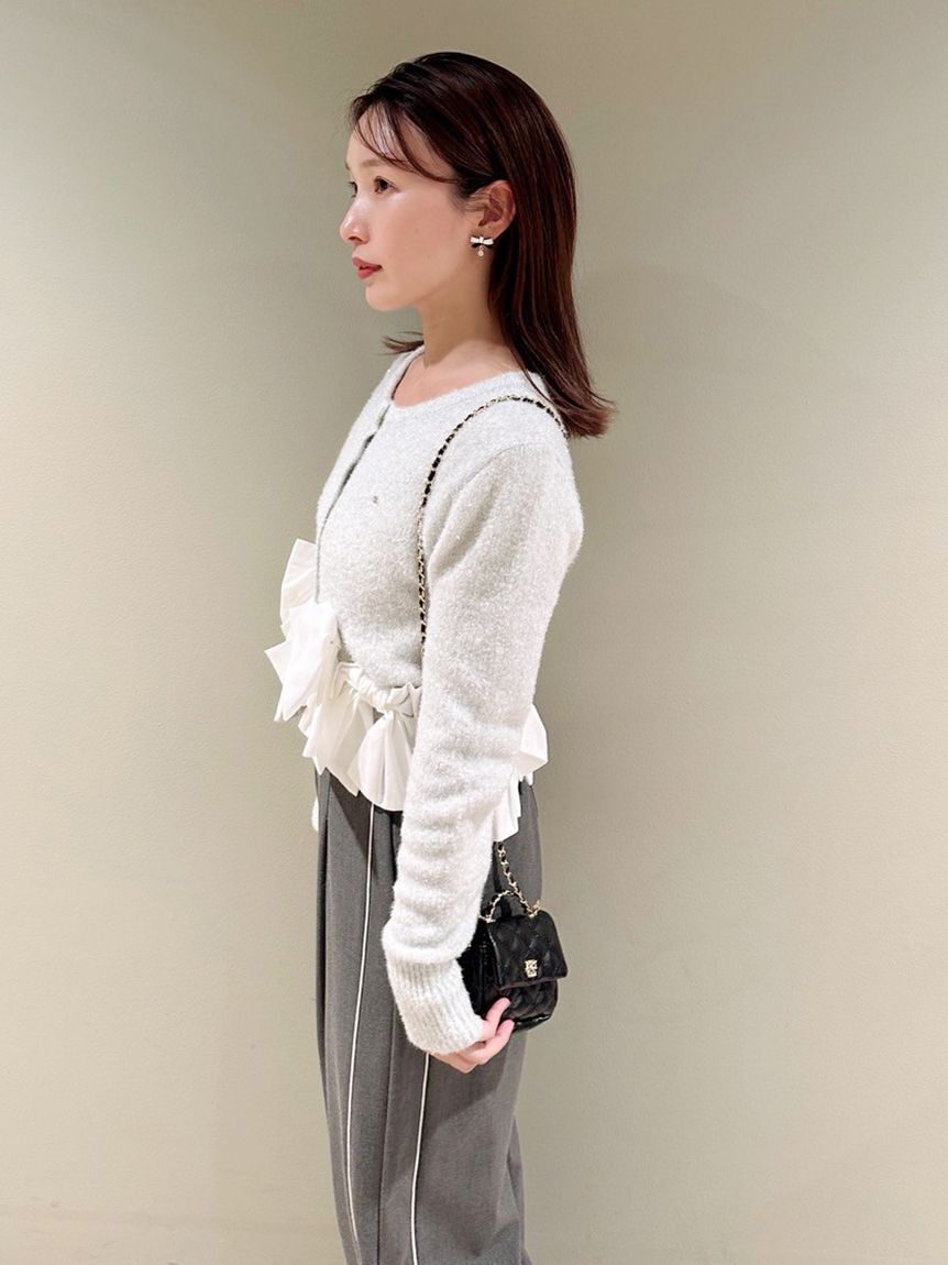 SNIDEL「タックラインパンツ」|チノ|