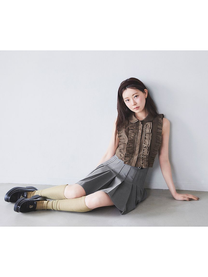 SNIDEL「シアーソックス」|ソックス|