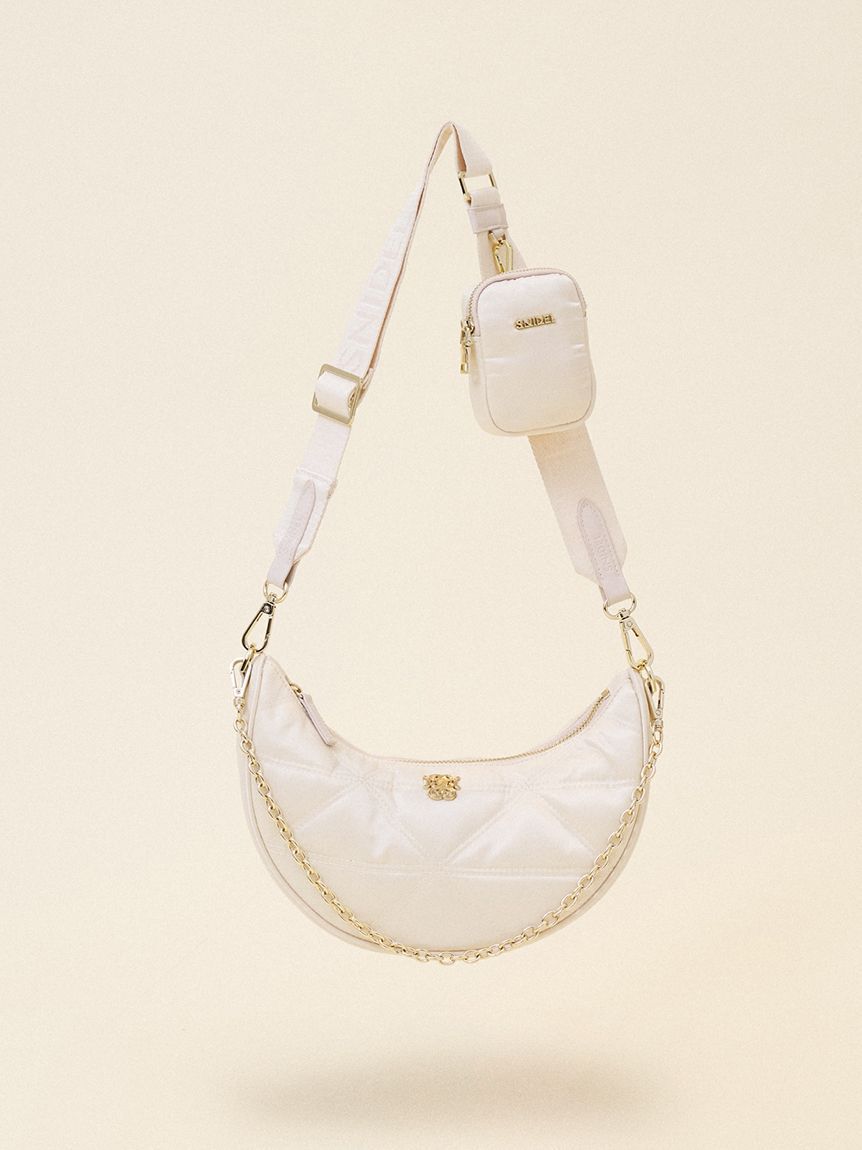 SNIDEL「【WEB限定】マルチウェイムーンバッグ」|ショルダー・メッセンジャー|