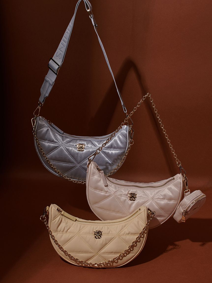 SNIDEL「【WEB限定】マルチウェイムーンバッグ」|ショルダー・メッセンジャー|