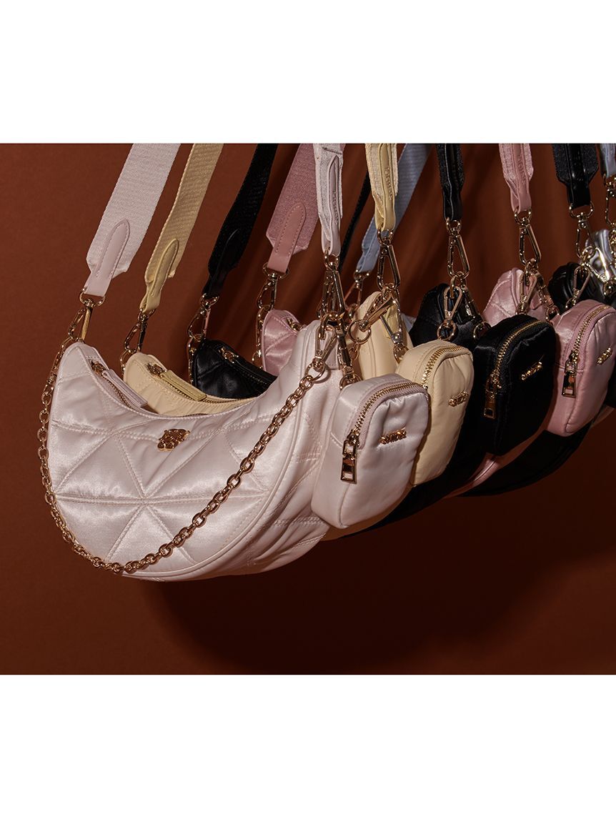 SNIDEL「【WEB限定】マルチウェイムーンバッグ」|ショルダー・メッセンジャー|