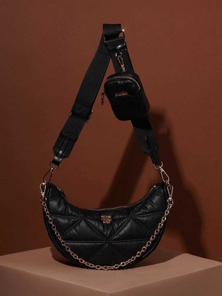 SNIDEL「【WEB限定】マルチウェイムーンバッグ」|ショルダー・メッセンジャー|A