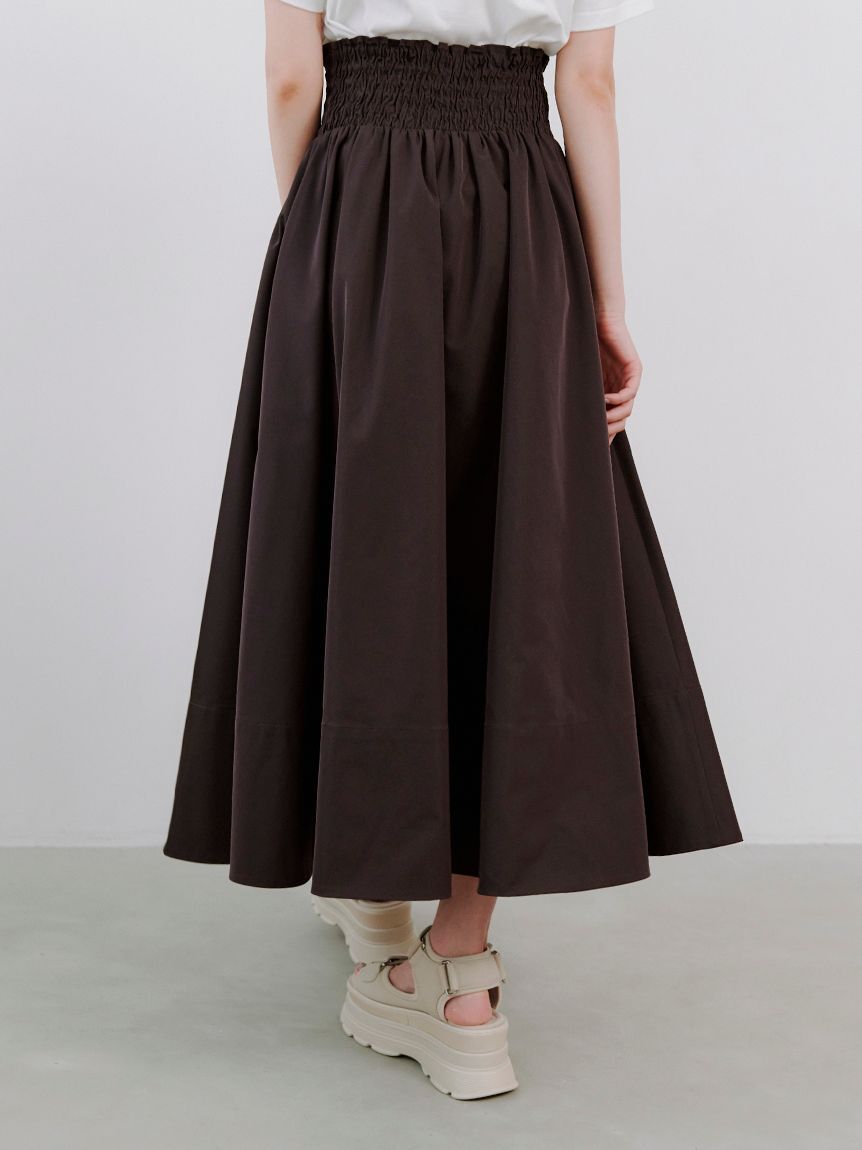 SNIDEL「フロントジップフレアスカート」|スカート|