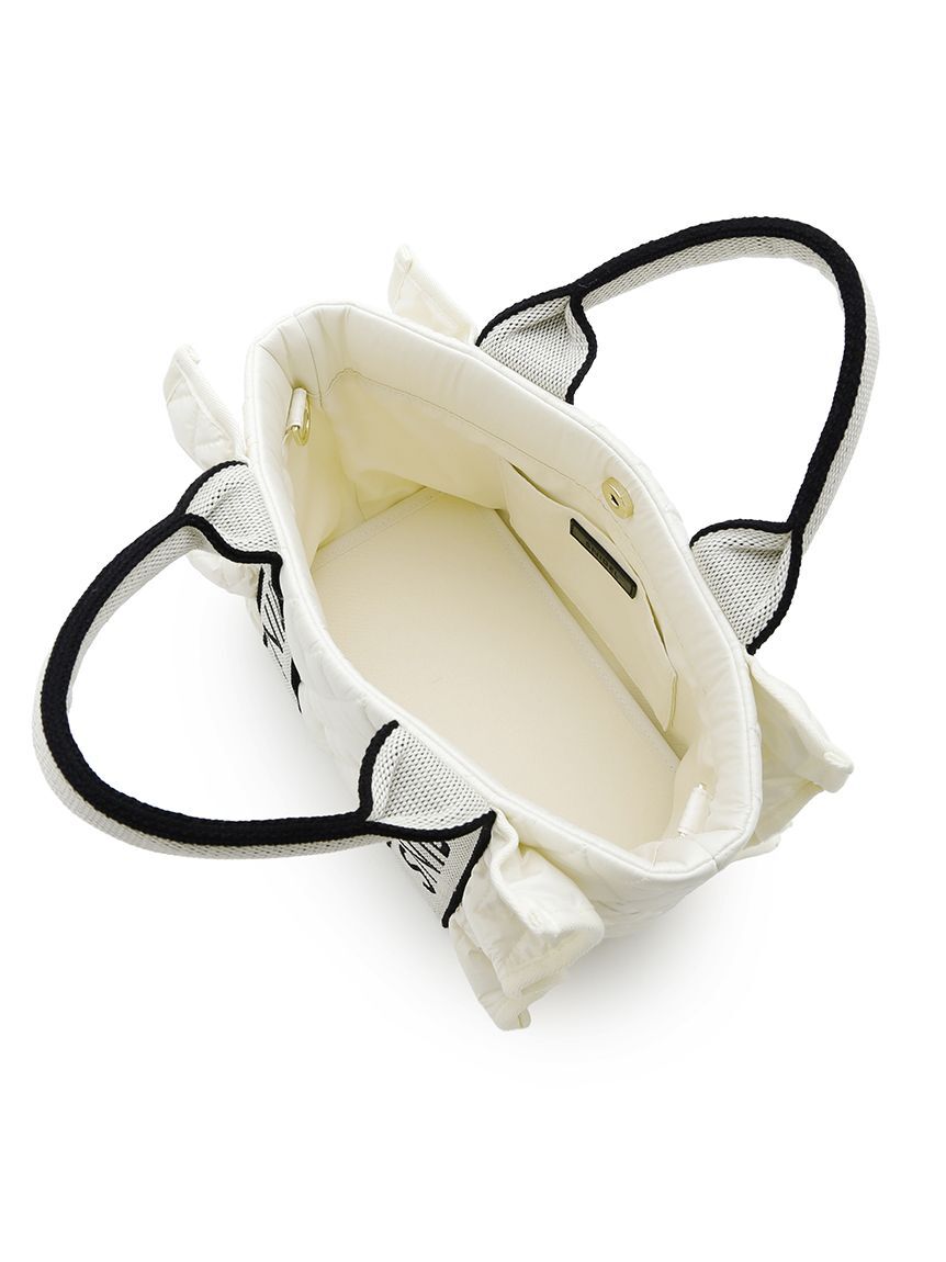 SNIDEL「フリルキルティングロゴバッグ」|ハンドバッグ|