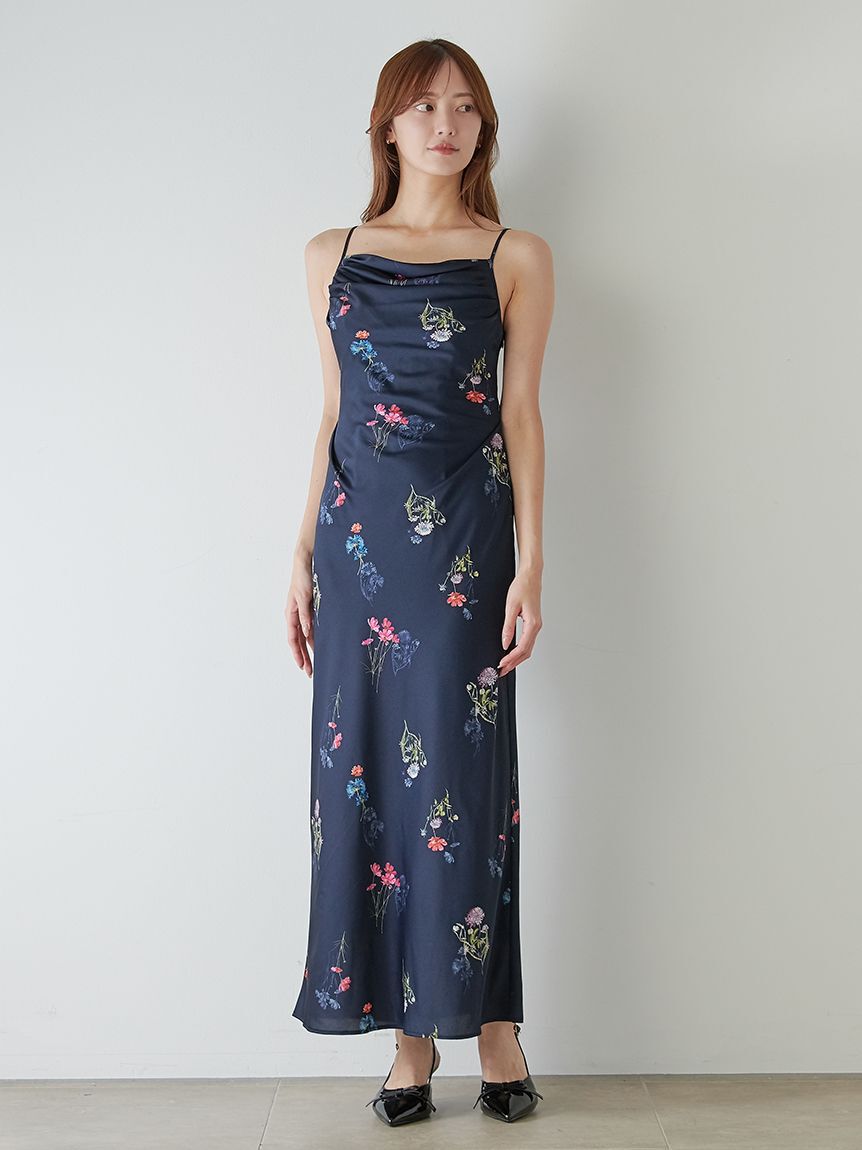 SNIDEL「ドレープナローキャミワンピース」|ワンピース|