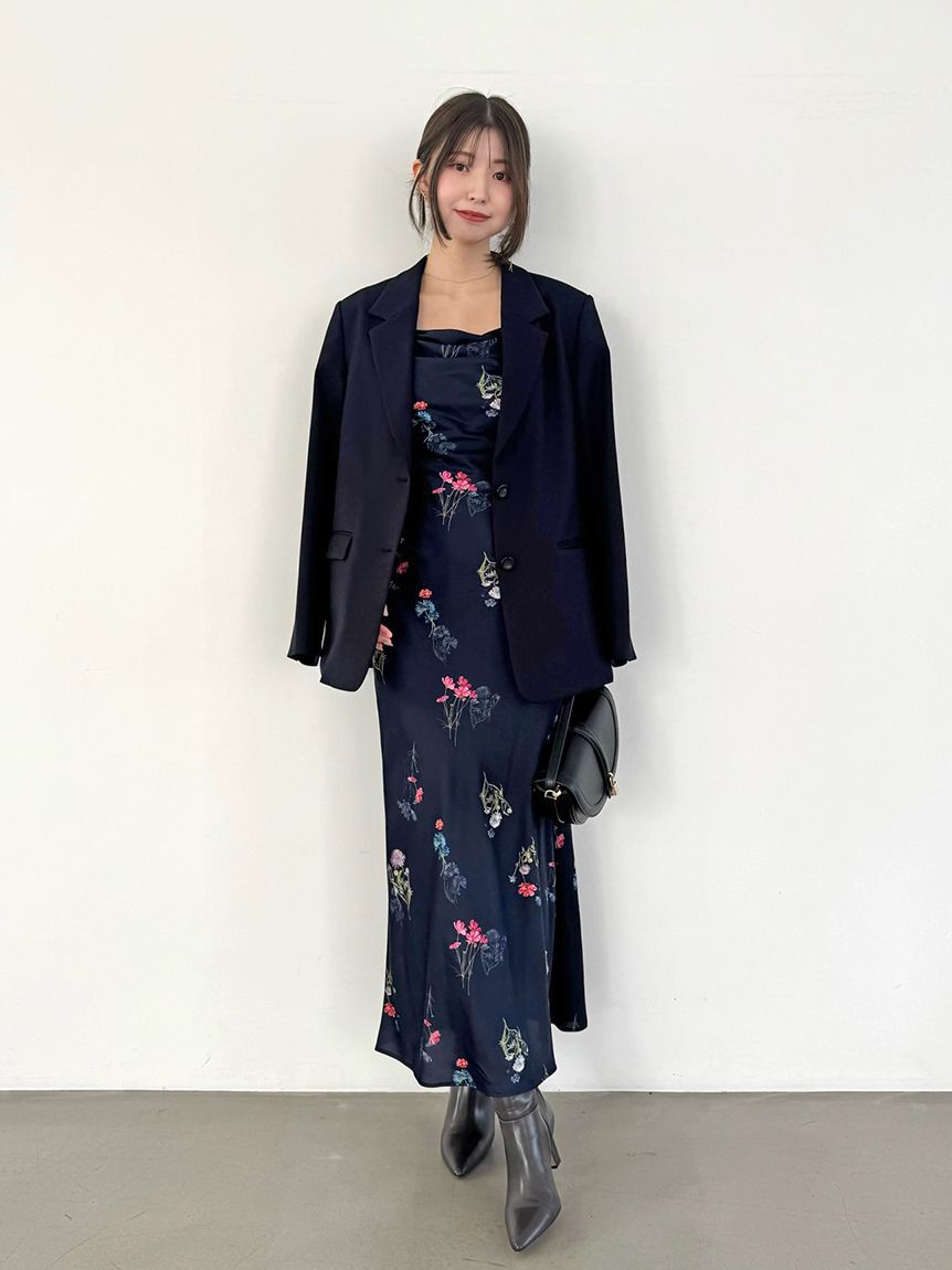 SNIDEL「ドレープナローキャミワンピース」|ワンピース|