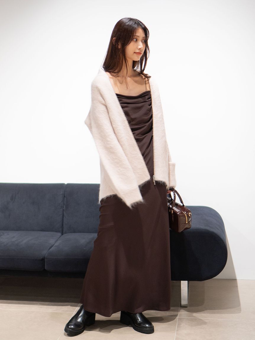 SNIDEL「ドレープナローキャミワンピース」|ワンピース|BRW