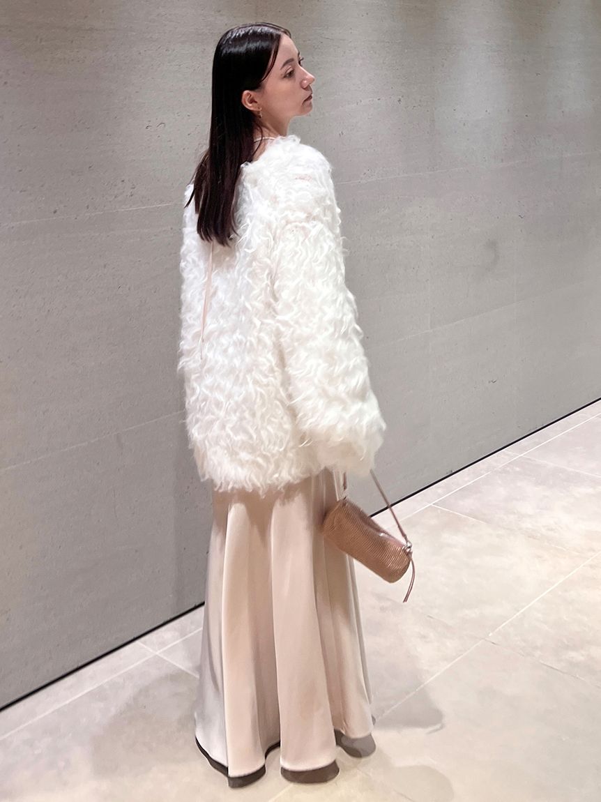 SNIDEL「シャギーカーディガン」|カーディガン|