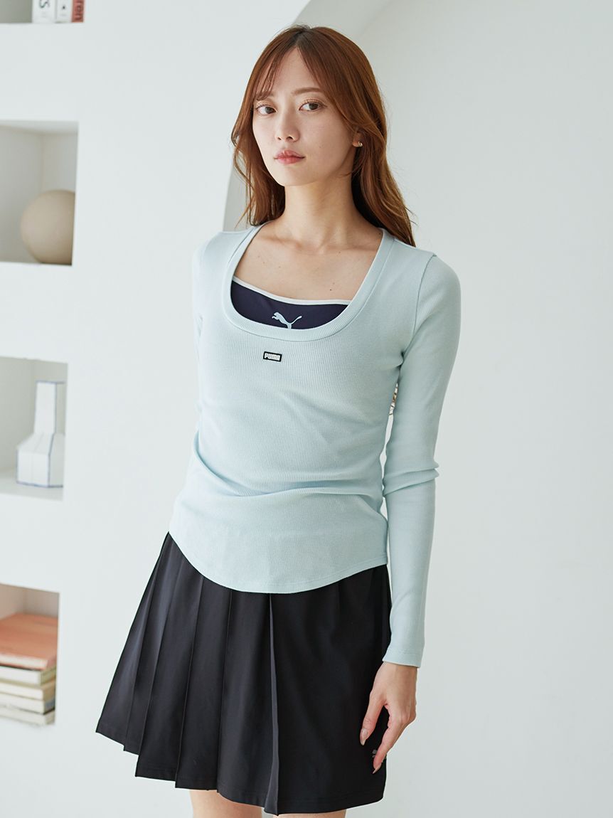 SNIDEL「【SNIDEL&times;PUMA】プリーツミニスカショーパン」|その他|