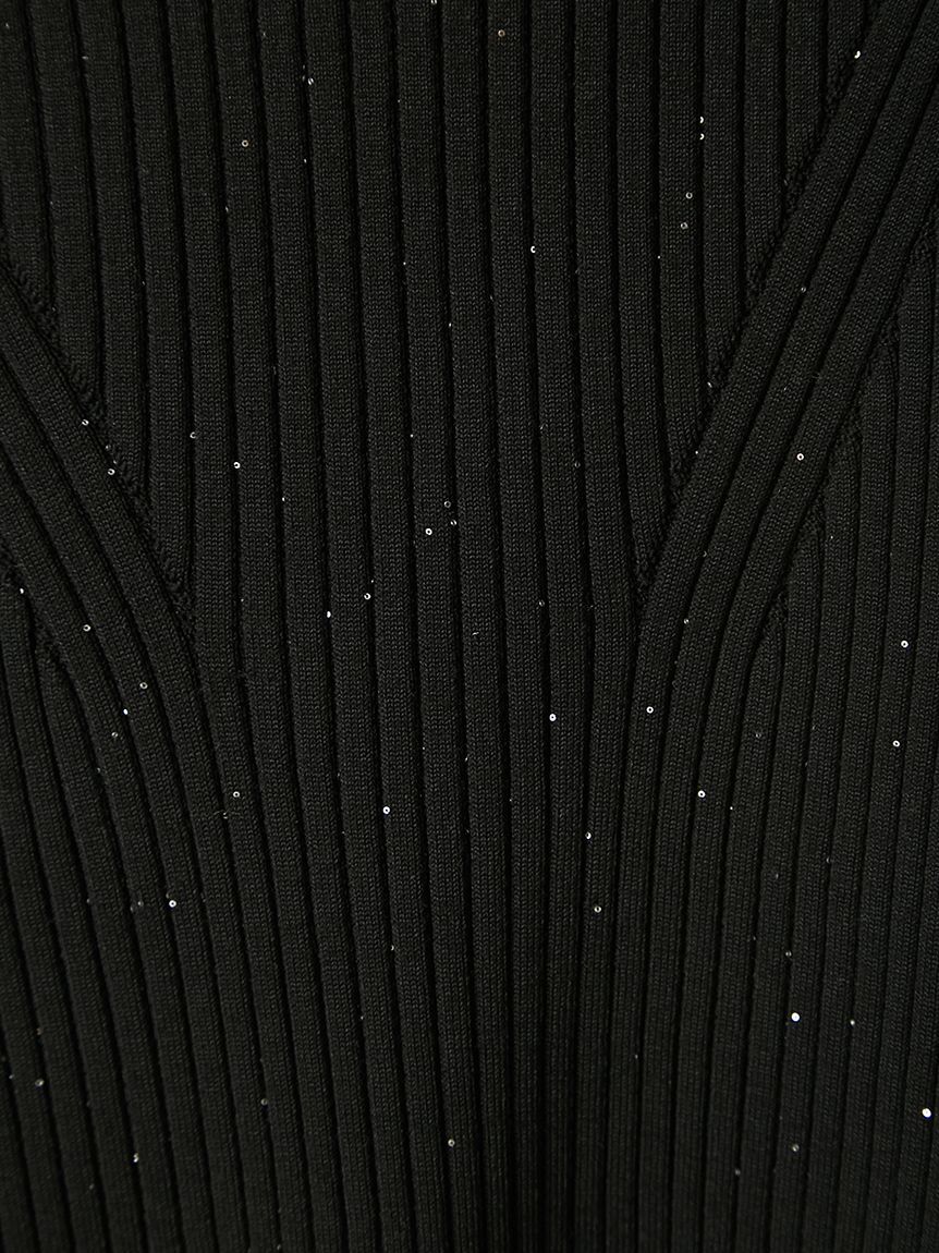 FRAY I.D「アイレットリブノースリニット」|ニット・セーター|