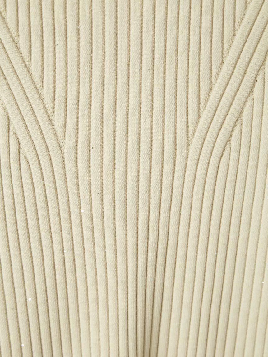 FRAY I.D「アイレットリブノースリニット」|ニット・セーター|