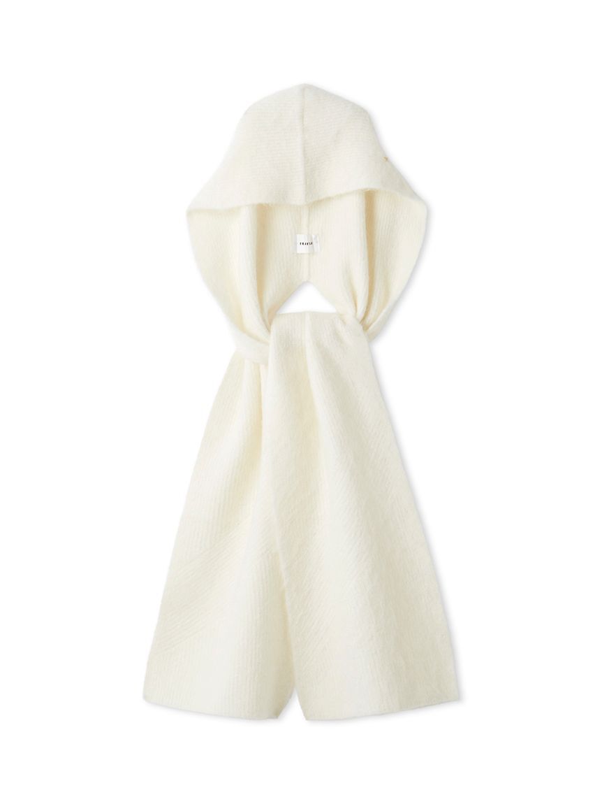 FRAY I.D「アルパカシャギーフードマフラー」|マフラー|