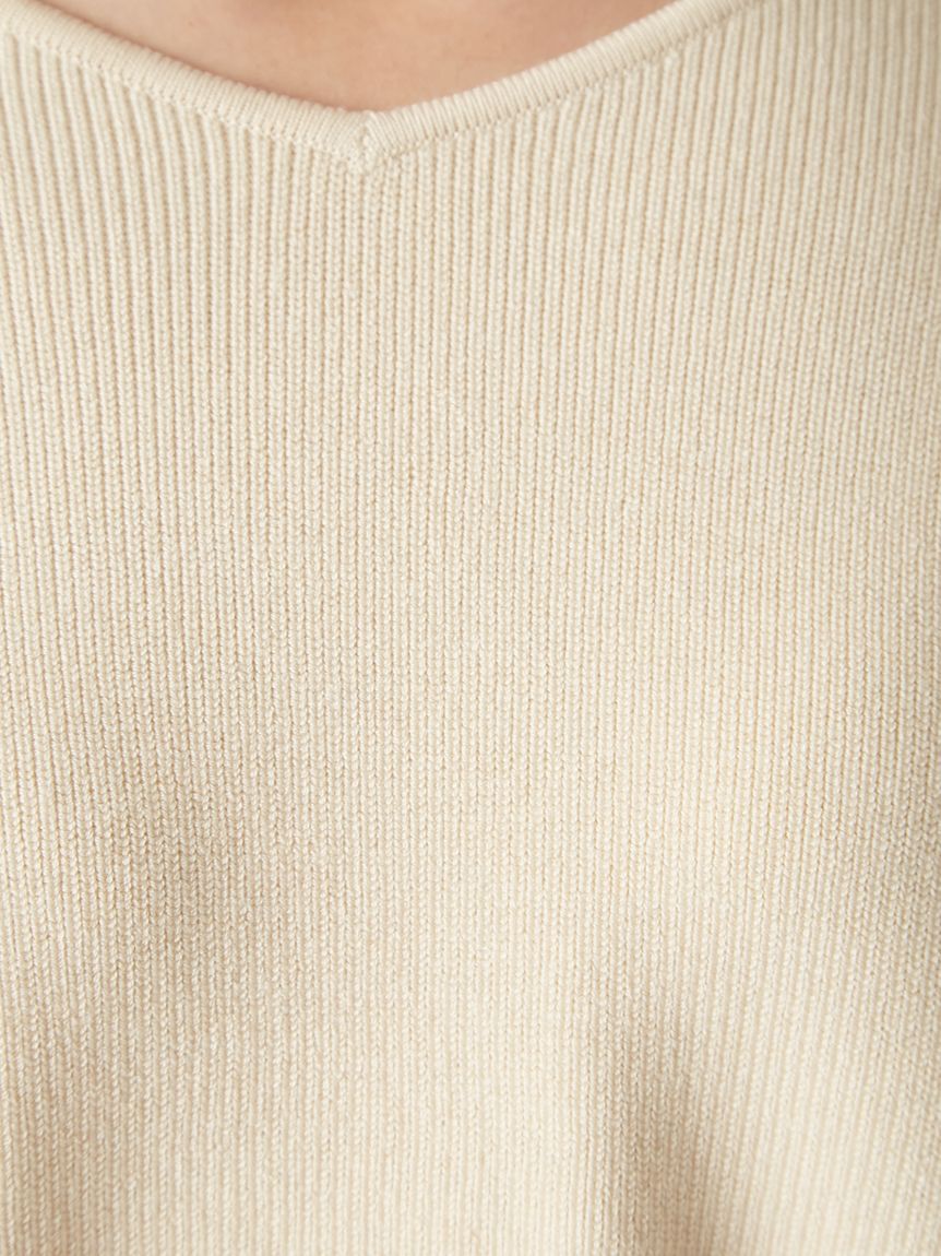 FRAY I.D「ウォッシャブルカシミヤシルクボートネックニット／ウォッシャブル」|ニット・セーター|