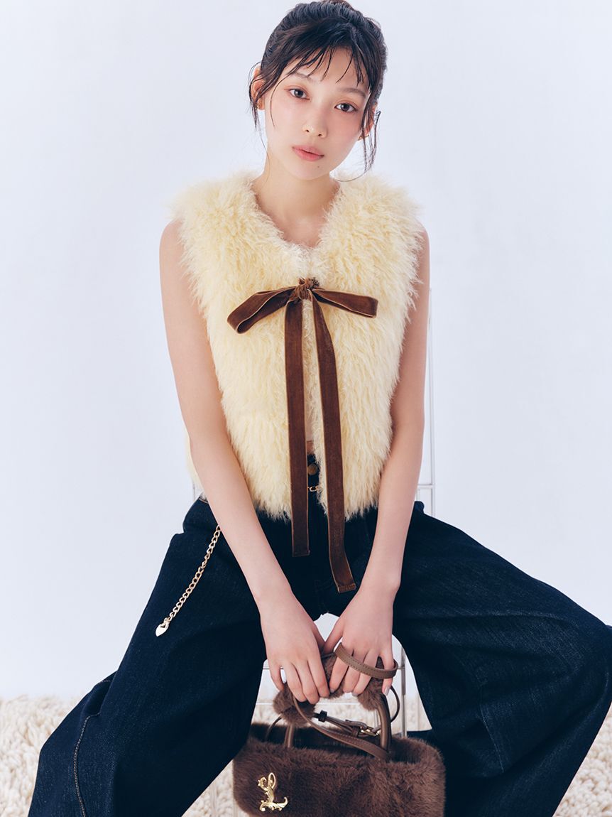 LILY BROWN「2wayモチーフチェーンベルト(Hearts2Hearts着用)」|ベルト|