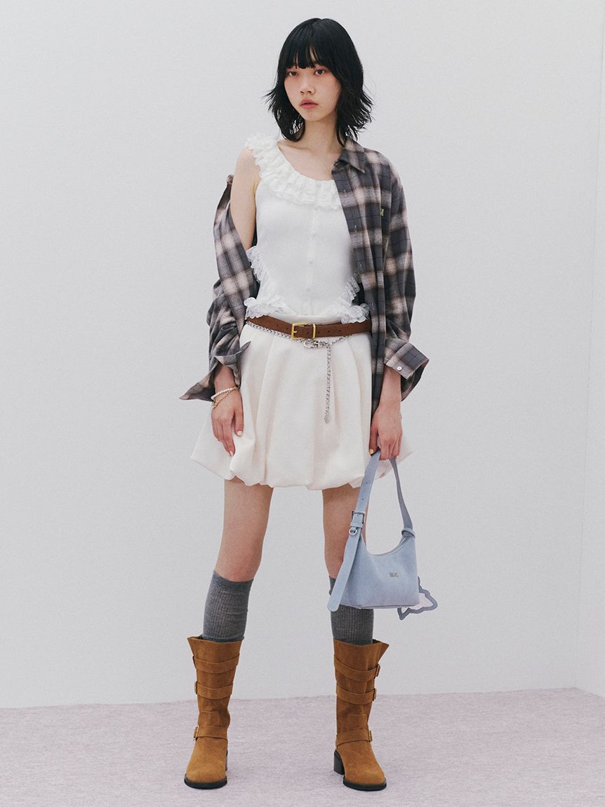 LILY BROWN「2wayモチーフチェーンベルト(Hearts2Hearts着用)」|ベルト|