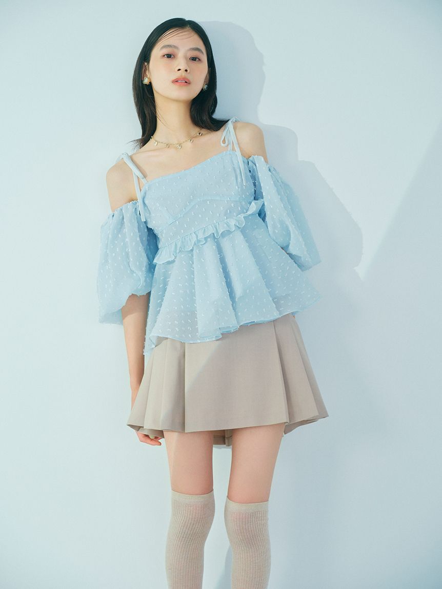 LILY BROWN「2wayモチーフチェーンベルト(Hearts2Hearts着用)」|ベルト|