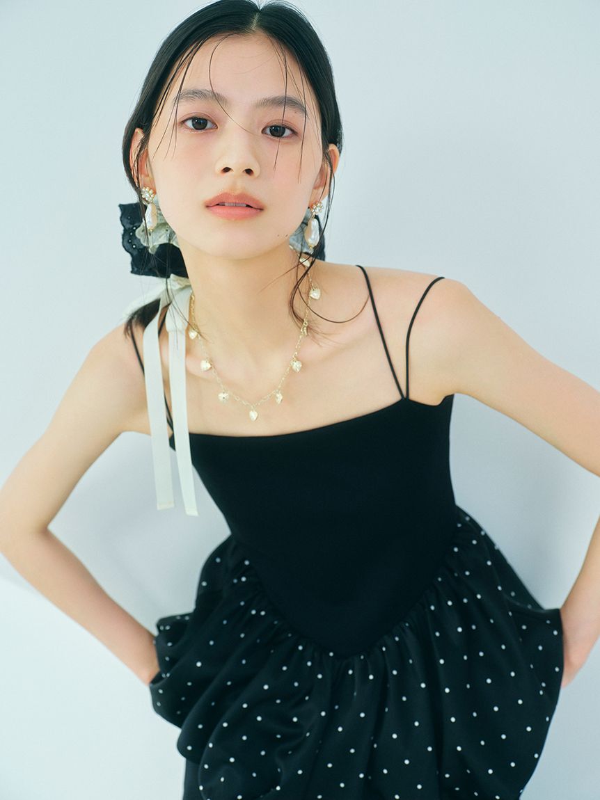 LILY BROWN「2wayモチーフチェーンベルト(Hearts2Hearts着用)」|ベルト|