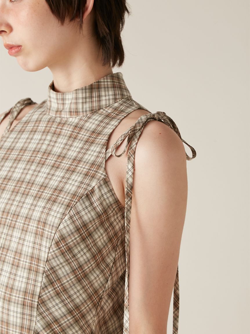 LILY BROWN「アメスリチェックワンピース」|ワンピース|