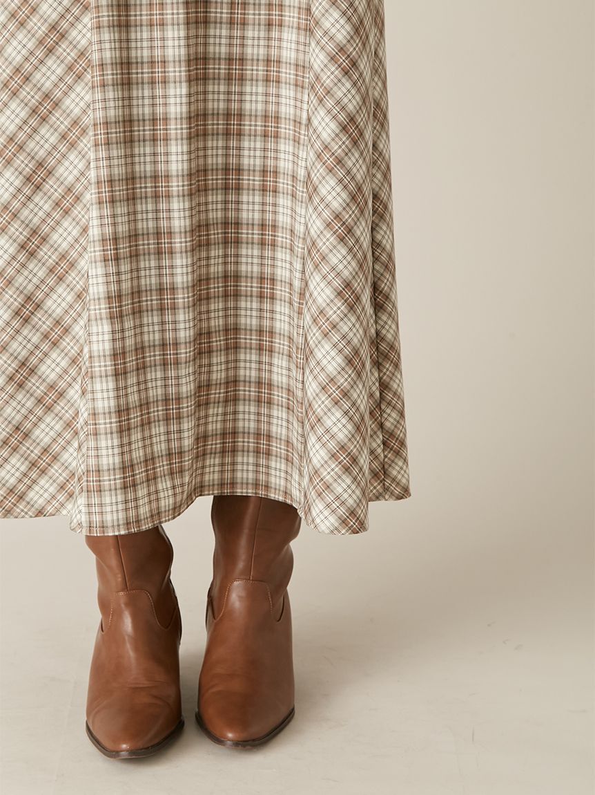 LILY BROWN「アメスリチェックワンピース」|ワンピース|