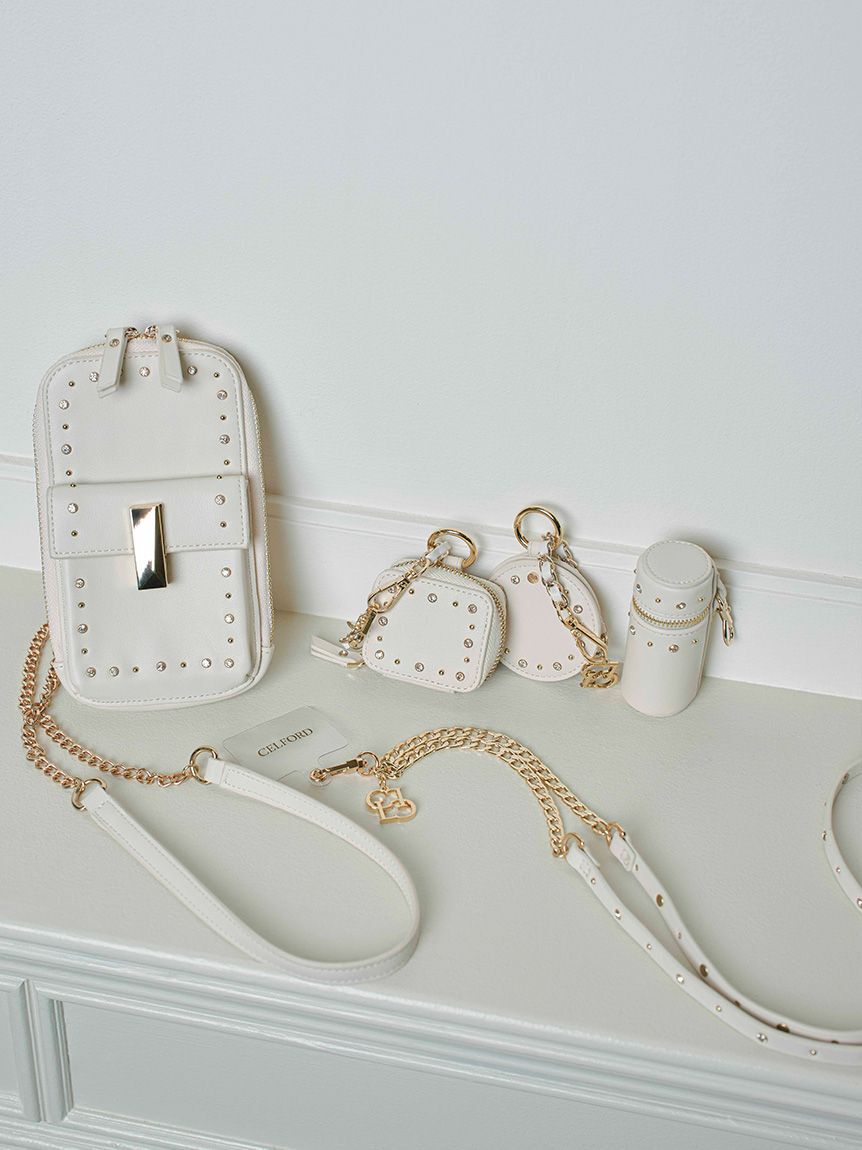 CELFORD「【リュタン】ビジュースタッズマルチショルダー」|ショルダー・メッセンジャー|