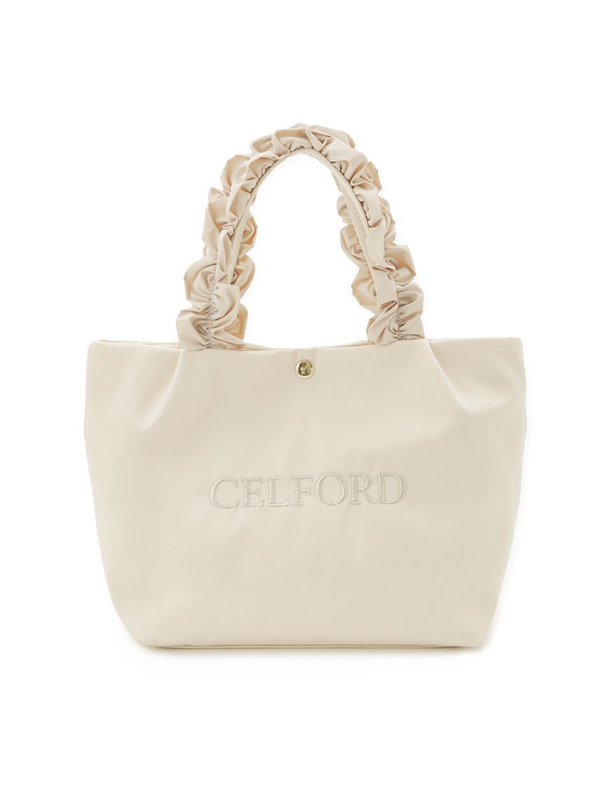 CELFORD「プリュムフリルラメ刺繍トートバッグ（Ｓ）」|トートバッグ|