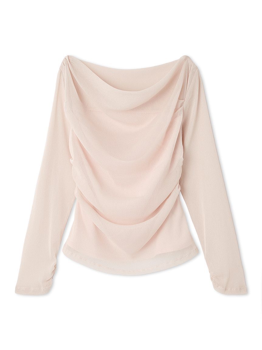 CELFORD「チュールドレープカットトップス」|Tシャツ・カットソー|LPNK