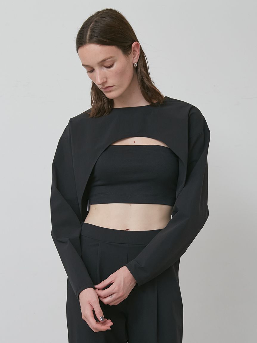 styling/「【S/S(エスバイエス)】2WAYトップス＜ウォッシャブル・UV・接触冷感＞」|Tシャツ・カットソー|