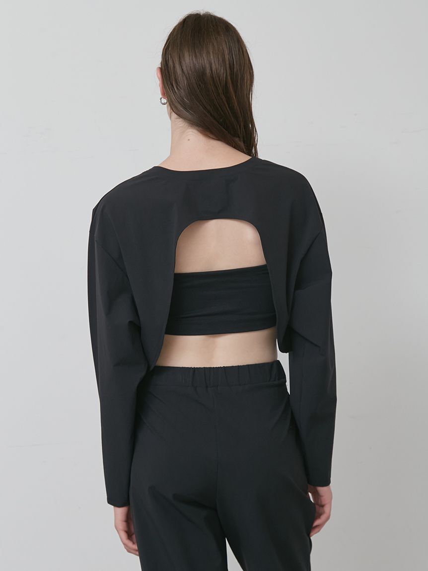 styling/「【S/S(エスバイエス)】2WAYトップス＜ウォッシャブル・UV・接触冷感＞」|Tシャツ・カットソー|