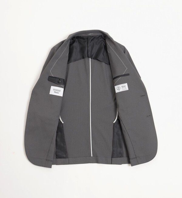 MACKINTOSH PHILOSOPHY「【2024年春夏モデル】トロッター ジャケット#000（ナンバーゼロ）バーズアイストレッチ　リサイクル」|テーラードジャケット|