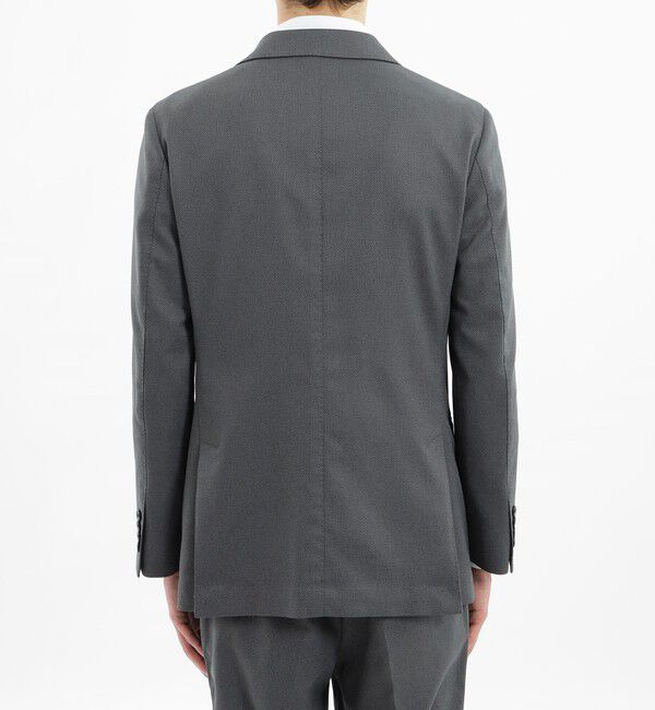 MACKINTOSH PHILOSOPHY「【2024年春夏モデル】トロッター ジャケット#000（ナンバーゼロ）バーズアイストレッチ　リサイクル」|テーラードジャケット|