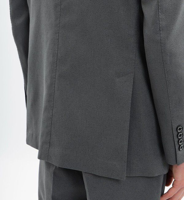 MACKINTOSH PHILOSOPHY「【2024年春夏モデル】トロッター ジャケット#000（ナンバーゼロ）バーズアイストレッチ　リサイクル」|テーラードジャケット|