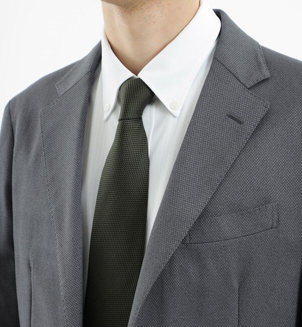 MACKINTOSH PHILOSOPHY「【2024年春夏モデル】トロッター ジャケット#000（ナンバーゼロ）バーズアイストレッチ　リサイクル」|テーラードジャケット|