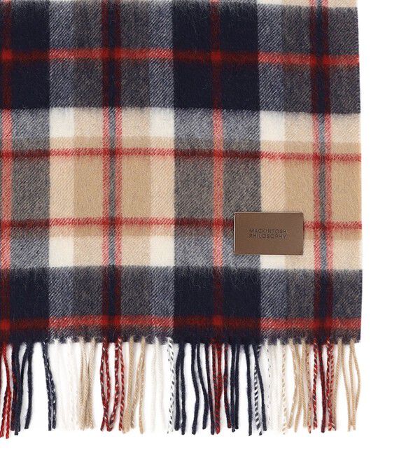 MACKINTOSH PHILOSOPHY「ウォッシャブルカシミヤハウスチェックマフラー」|マフラー|