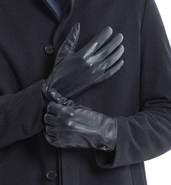 MACKINTOSH PHILOSOPHY「オールレザー スマホグローブ」|手袋|