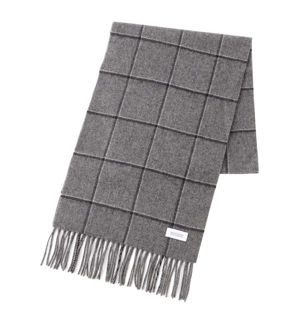 MACKINTOSH PHILOSOPHY「ウォッシャブルカシミヤ ブリティッシュチェックマフラー」|マフラー|